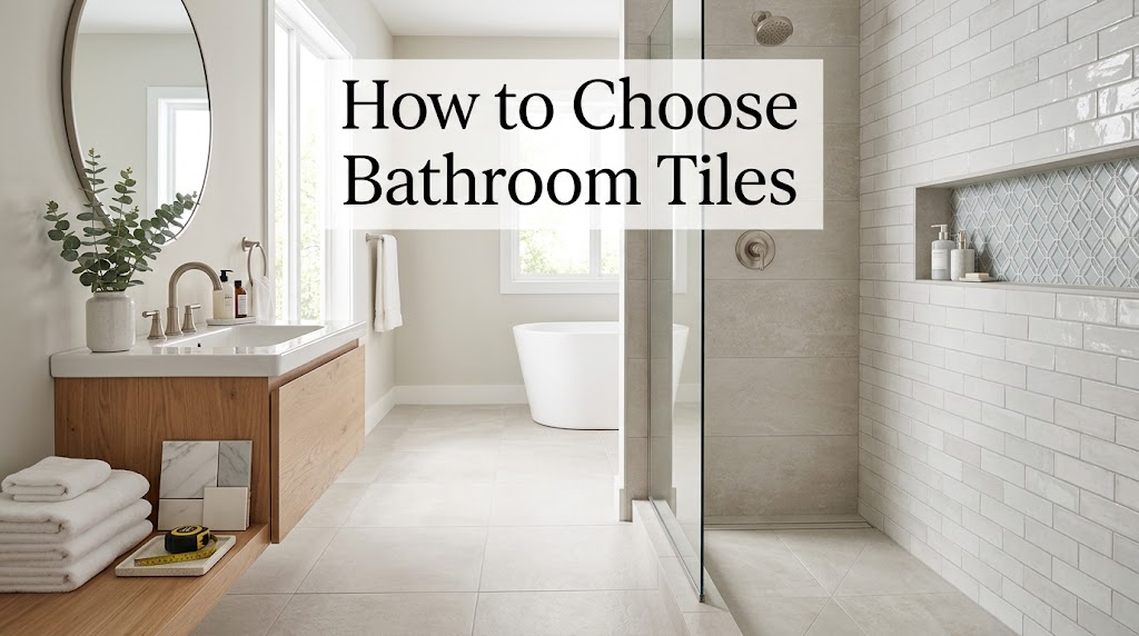 how to choose bathroom tiles